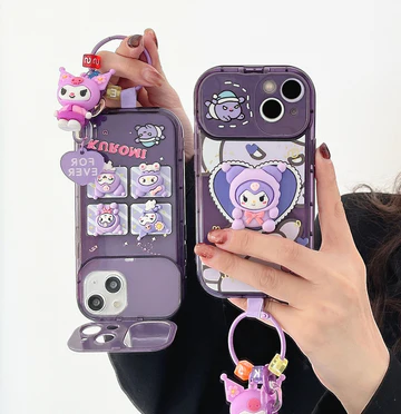 Cute Fold Phone Case for iphone 15 pro max