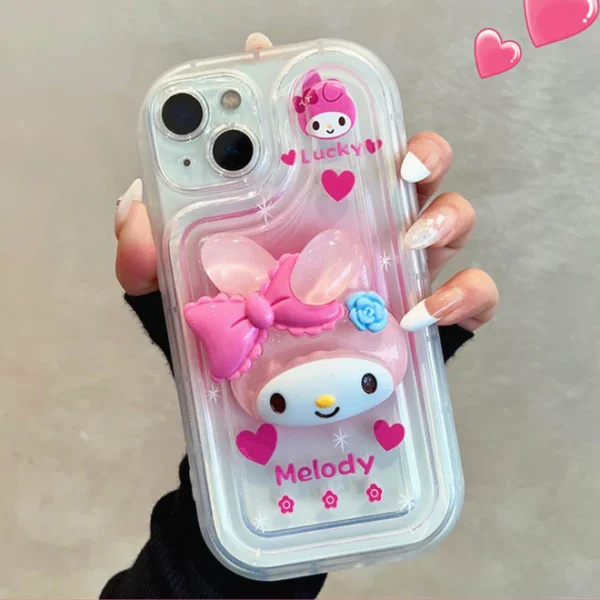 Cute Fold Phone Case for iphone 15 pro max